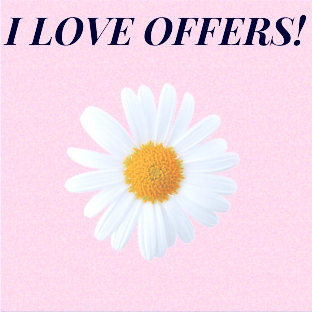 I love offers ❤️ don't be afraid to ask 🥰